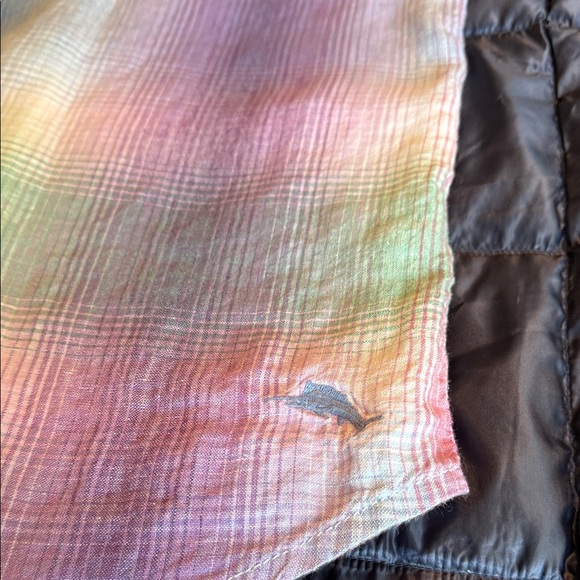 Tommy Bahama Pastel Multicolor Button Down Shirt M - Picture 4 of 8